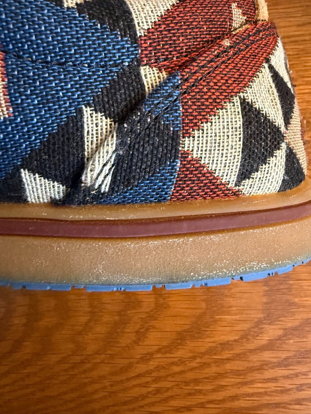 TWISTED X WOMEN'S MIDNIGHT SOUTHWESTERN LOPER SHOES SZ 9.5 - Picture 10 of 12